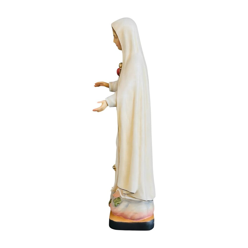 Immaculate Heart of Mary (Sacred Heart) Statue in Val Gardena Wood