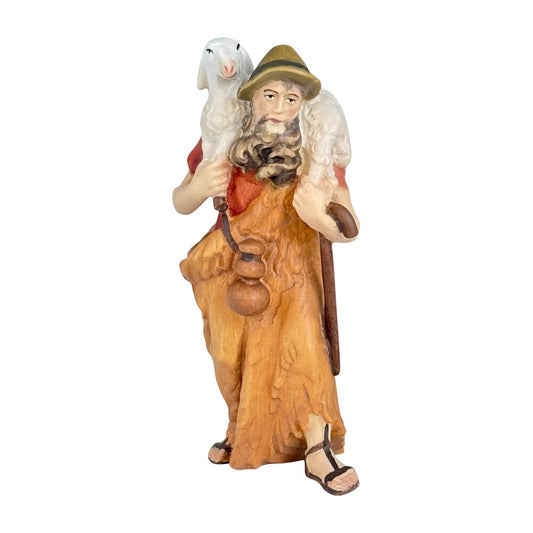 Shepherd with Lamb on Shoulders - Maple Wood
