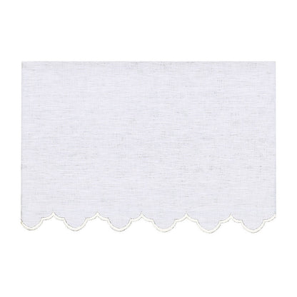 White Silk Embroidered Altar Cloth - Design BV1