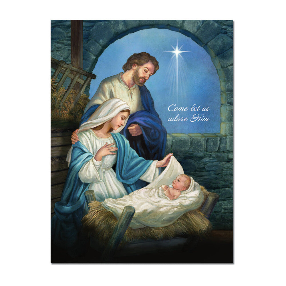 Jigsaw Puzzle - "Come Let Us Adore Him"