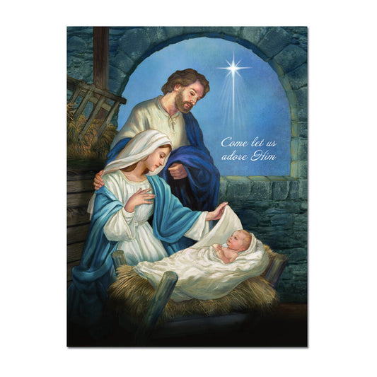 Jigsaw Puzzle - "Come Let Us Adore Him"