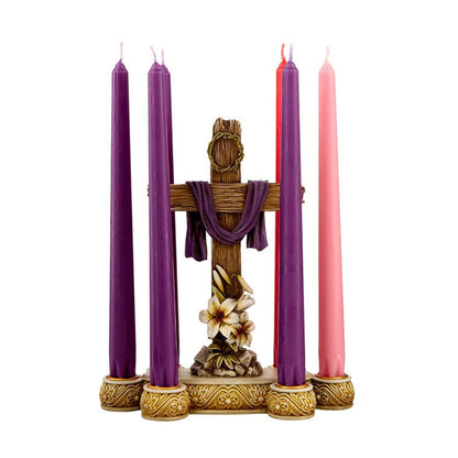 Lenten Cross Candleholder