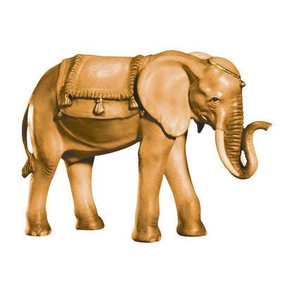 Elephant in Maple Wood