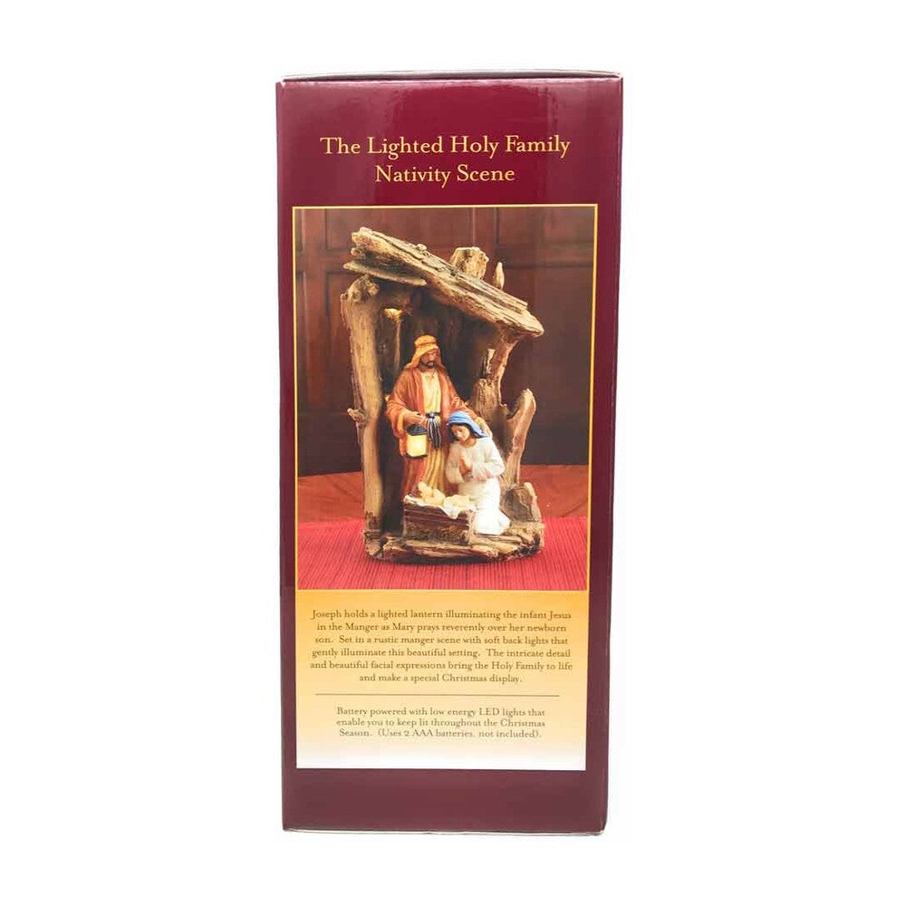 Three Kings Gift, The Original Gifts of Christmas Driftwood Creche Holy Family