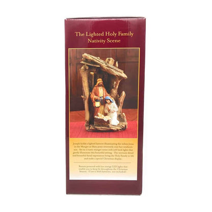 Three Kings Gift, The Original Gifts of Christmas Driftwood Creche Holy Family