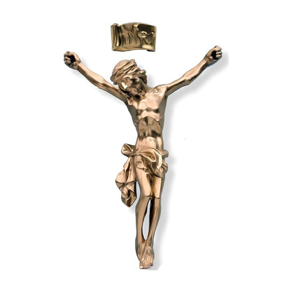 Body of Christ Fiberglass Sculpture Hand-Painted | Sacred Art Val Gardena