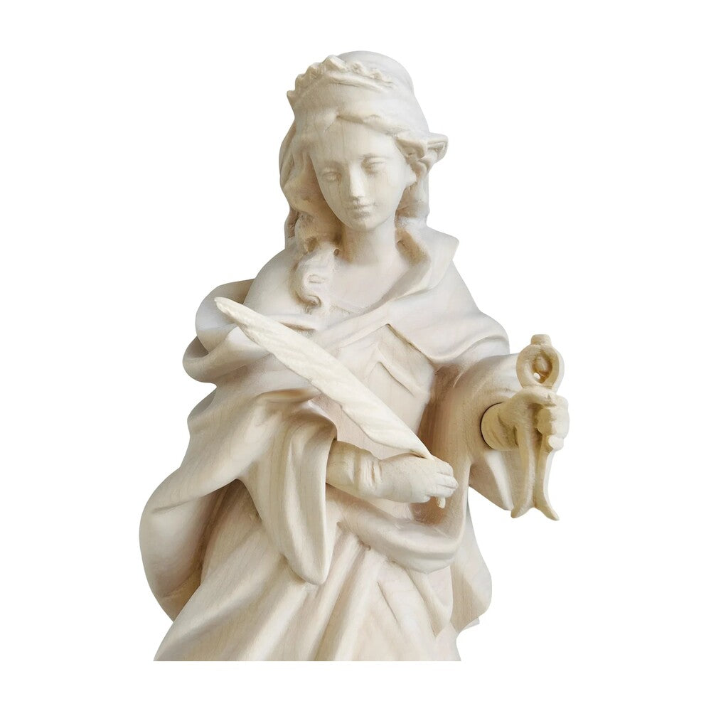 Saint Apollonia | Carved Wood Statue, Patron Saint of Dentists