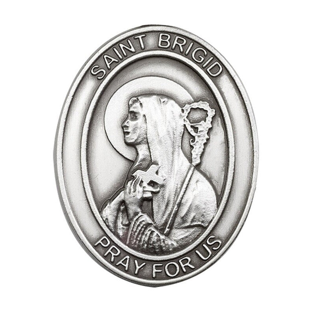 St. Brigid of Ireland Visor Clip