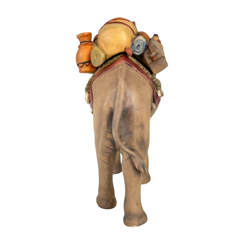 Elephant with Load in Maple Wood