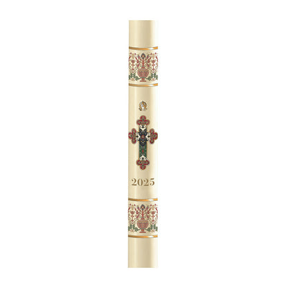 51% Beeswax Coronation Paschal Candle