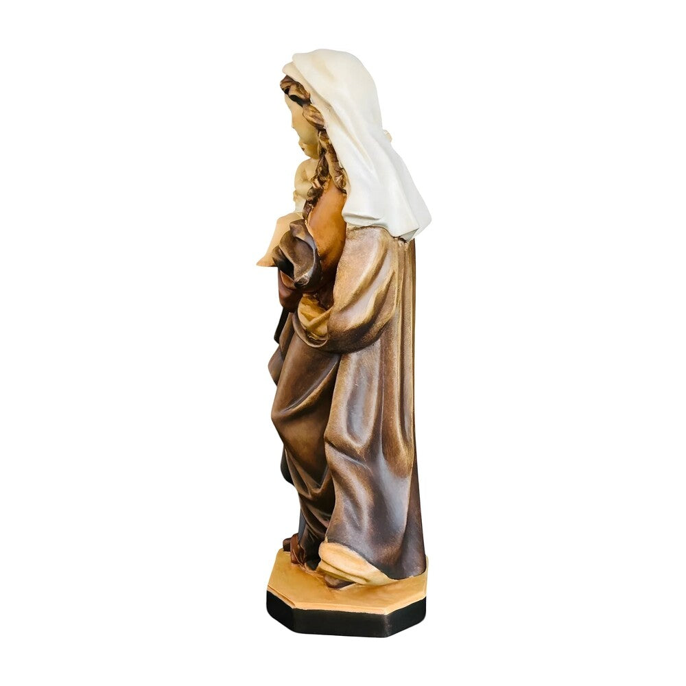 Statue Our Lady of Reverence carved in Val Gardena Wood