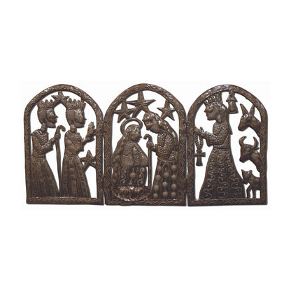 Triptych Nativity Wall Art