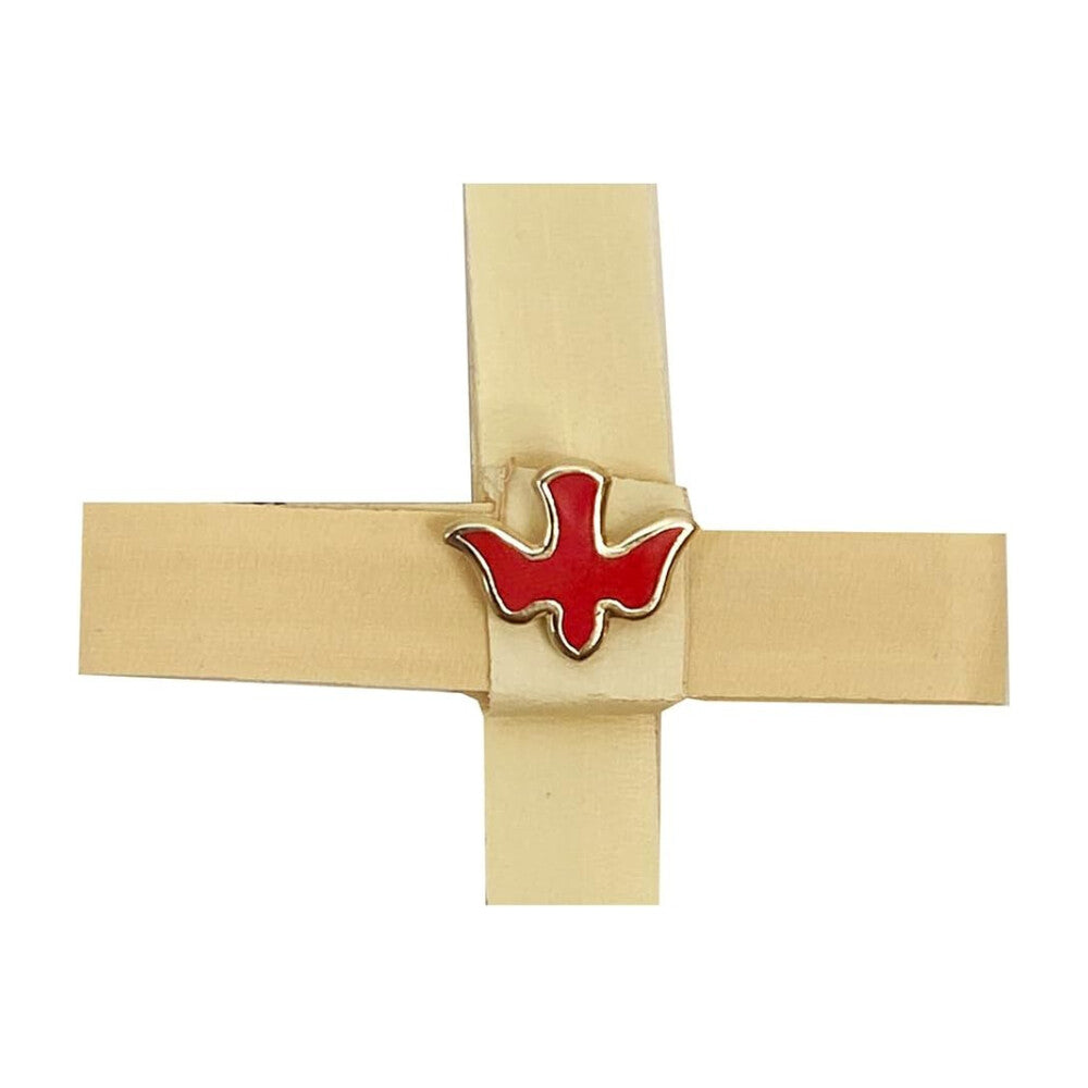 Indian Mini Palm Crosses with Holy Spirit Lapel Pin