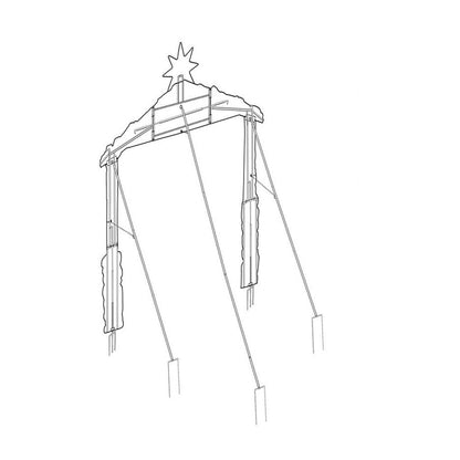 Outdoor Nativity Stable