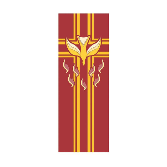 Confirmation/Pentecost Banner for X-Banner Stand