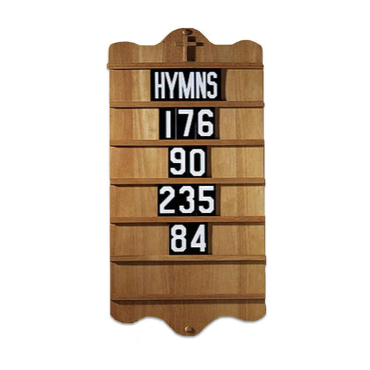 Hymn Board Numeral Set
