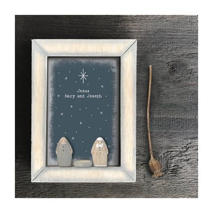 Box Frame - Jesus, Mary & Joseph
