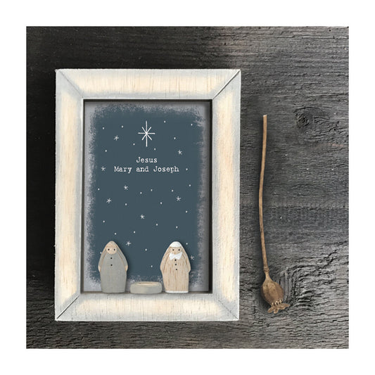 Box Frame - Jesus, Mary & Joseph