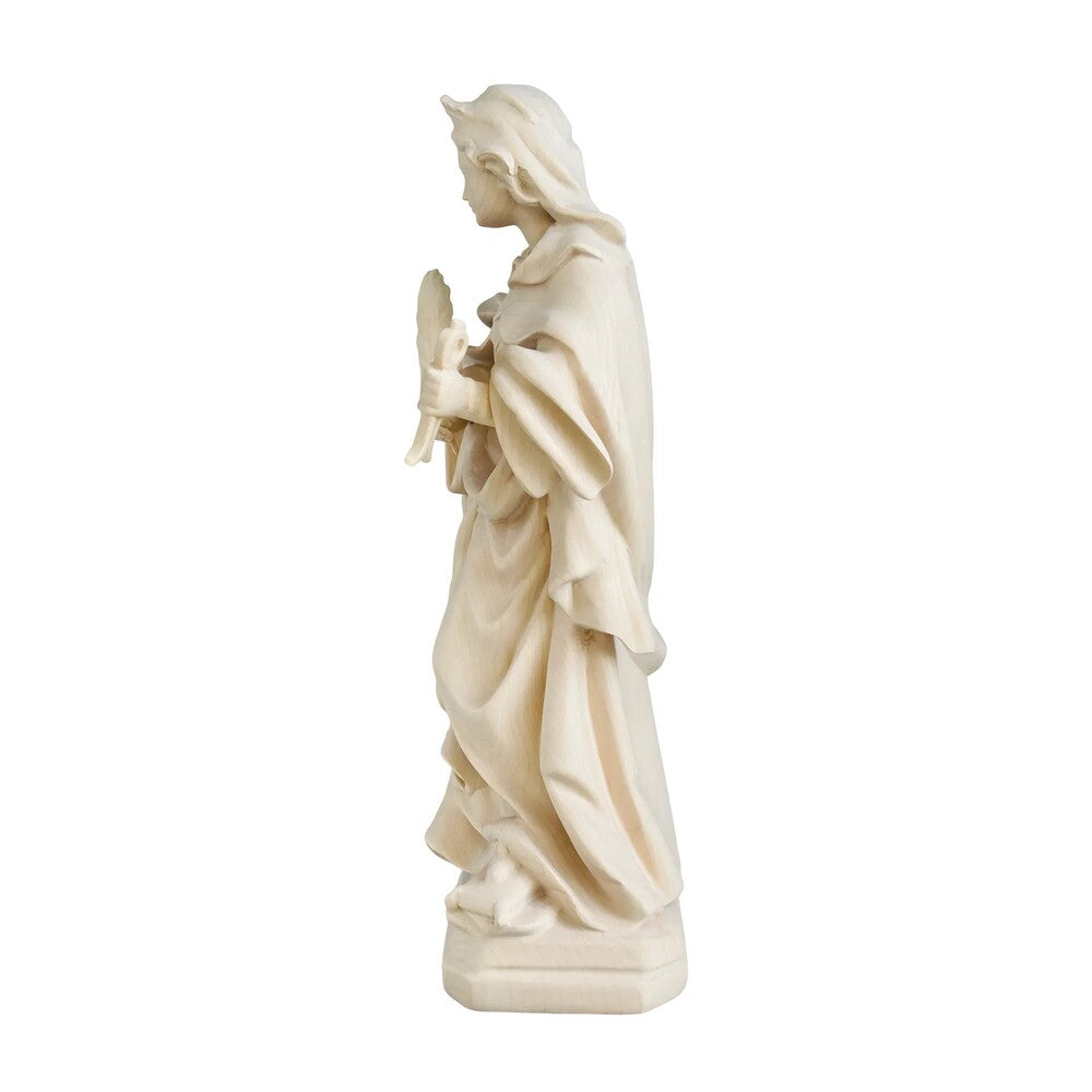 Saint Apollonia | Carved Wood Statue, Patron Saint of Dentists
