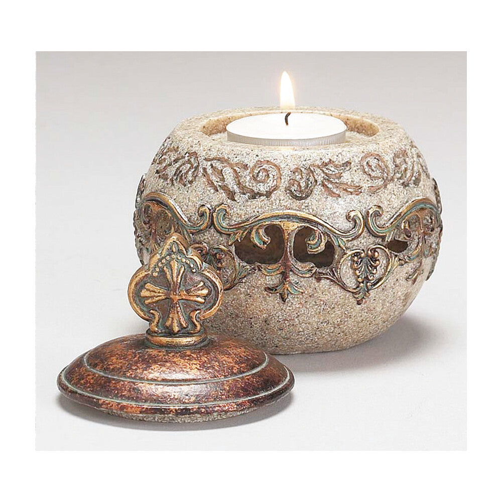 Scroll Design Votive Holder