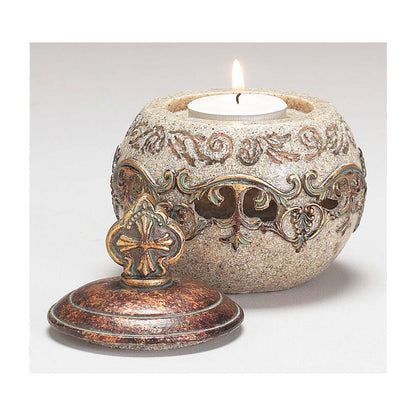 Scroll Design Votive Holder