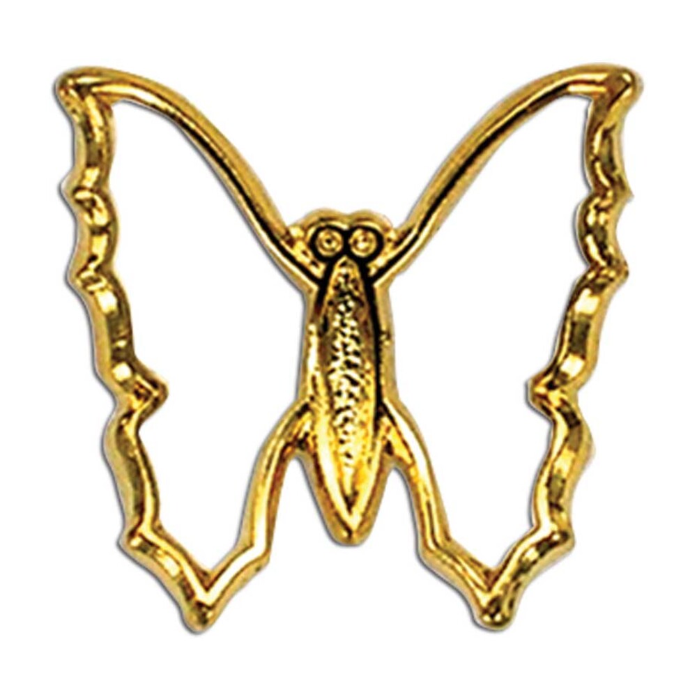 Butterfly Outline Lapel Pin
