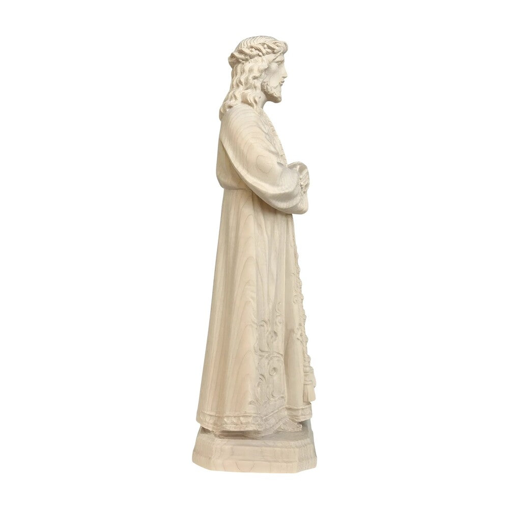 Statue Christ Jesus of Medinaceli Hand Carved in Wood from Val Gardena
