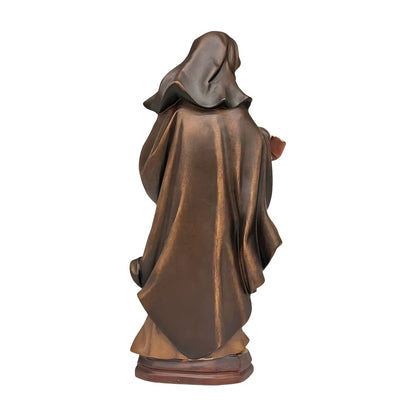 Saint Joan Mary de Maillé – Wood Carving from Val Gardena
