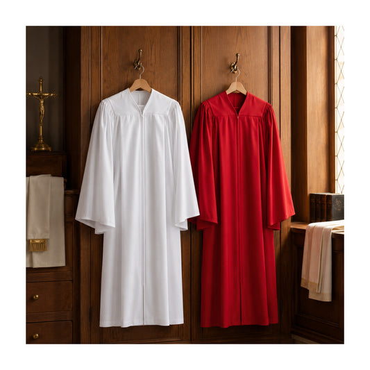 Confirmation Robes - Red & White