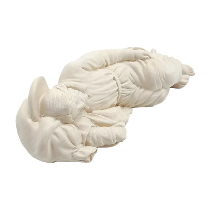 Sleeping St. Joseph Sculpture in Val Gardena Wood Dolfi
