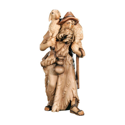 Shepherd with Lamb on Shoulders - Maple Wood