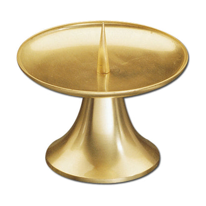Altar Candlestick - Brass or Silver Plate