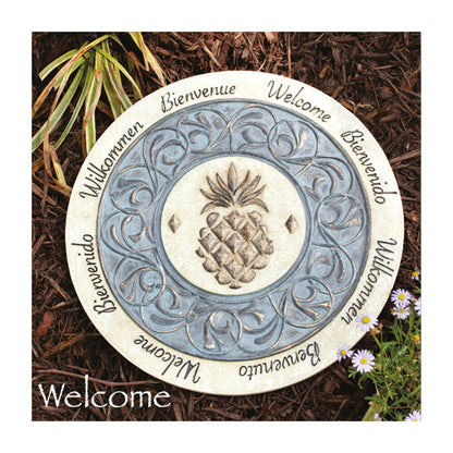 Welcome Garden Stone Plaque