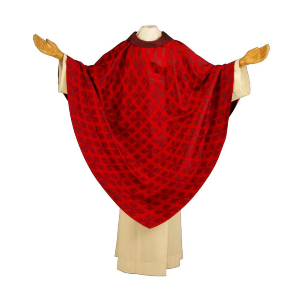 "Croce Fiore" Design Chasuble - Available in 5 Colours