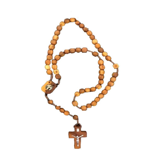 Rosary in Olive wood long 18 inches