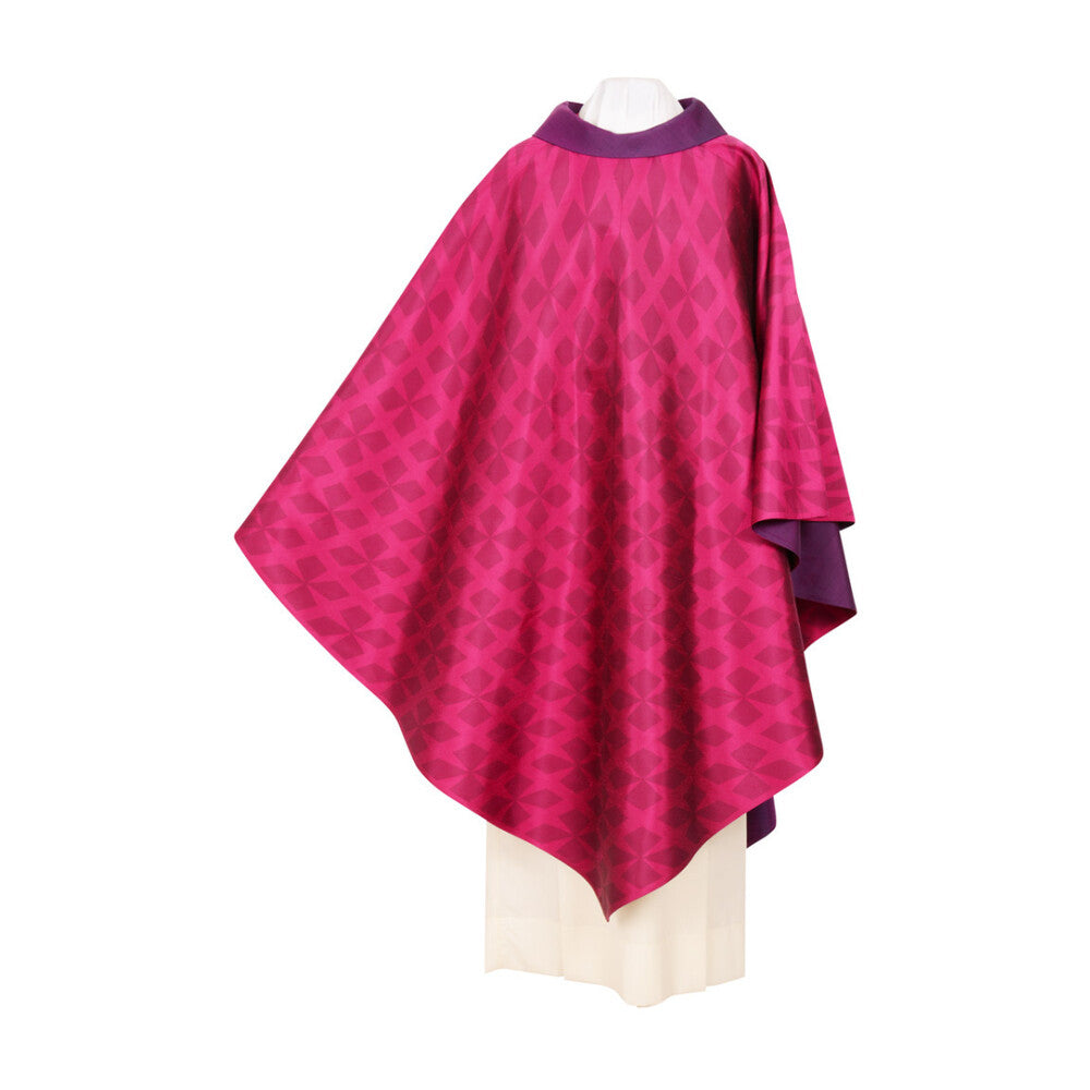 "Croce Fiore" Design Chasuble - Available in 5 Colours