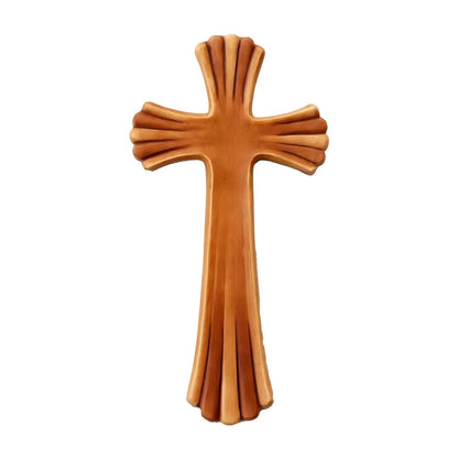 Elegant Modern Stylized Cross "Bethleem" in Maple Wood