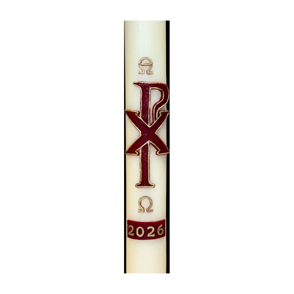 Chi Rho Paschal Candle