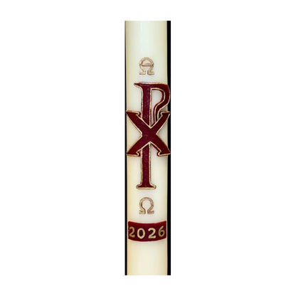 Chi Rho Paschal Candle