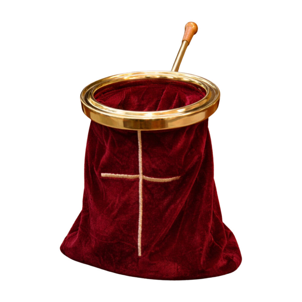 Traditional Velvet Offering Bag