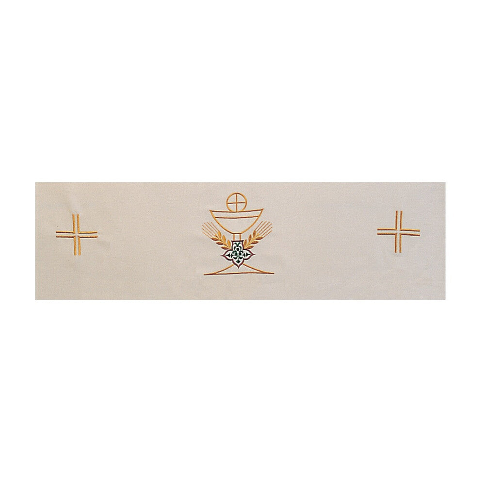 Washable Fitted Altar Cloth - Design BVSL1000 Available In 6 Liturgical Colours