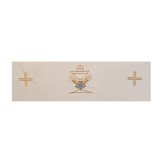 Washable Fitted Altar Cloth - Design BVSL1000 Available In 6 Liturgical Colours