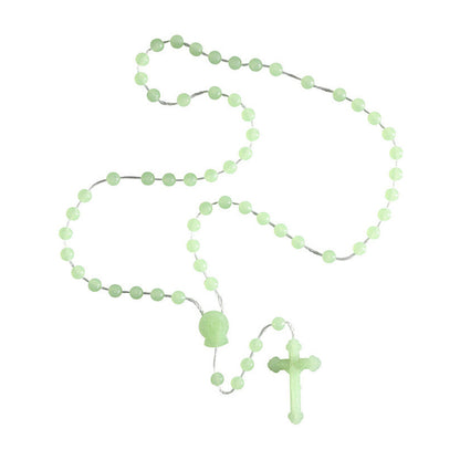 Rose-Scented Luminous Cord Rosary