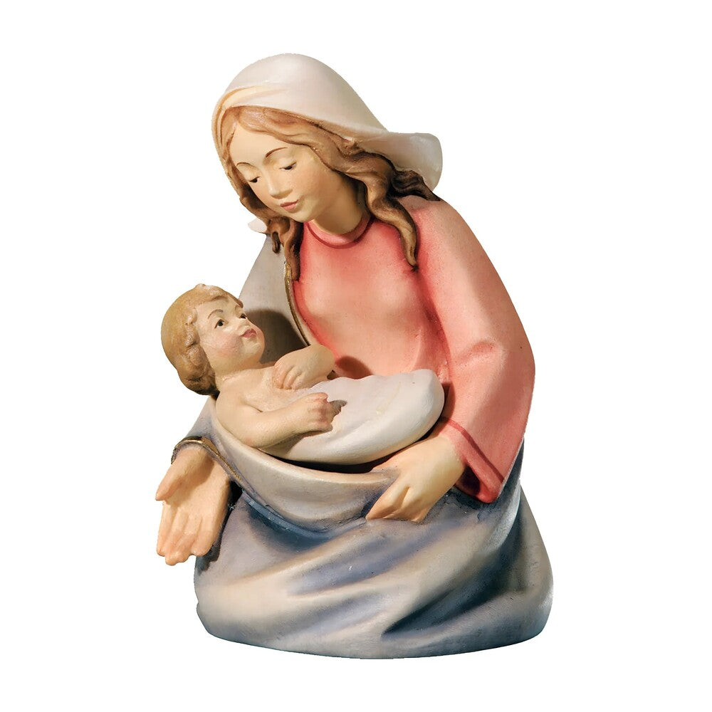 Kneeling Mary in Maple Wood