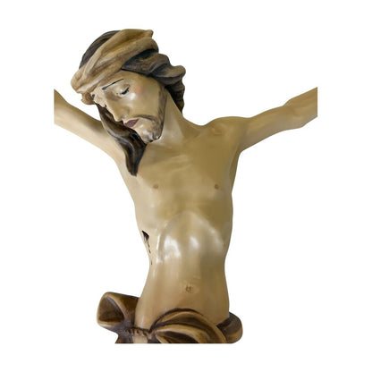 Corpus of Christ in Val Gardena Wood – Sacred and Artistic Sculpture