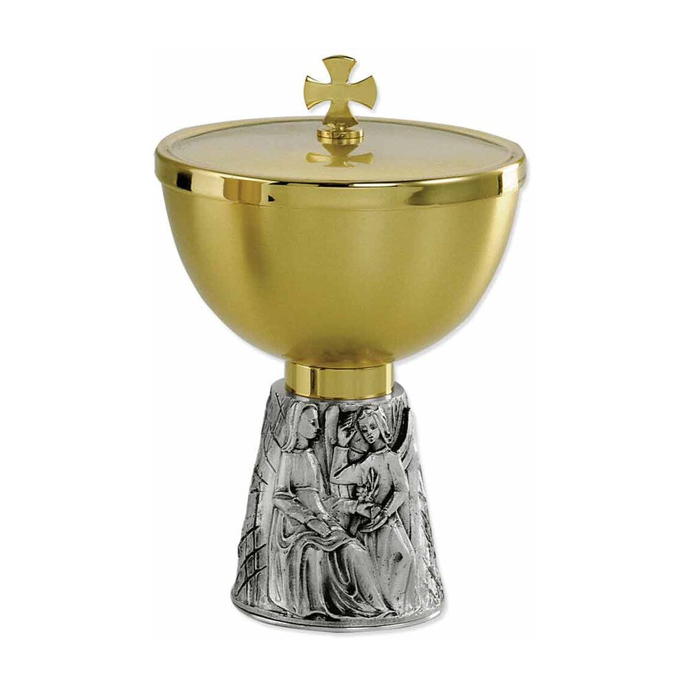 6 3/4" High Heavily Textured Ciborium
