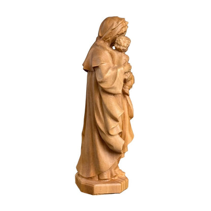 Statue Our Lady of Reverence carved in Val Gardena Wood