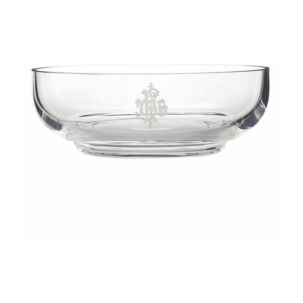 IHS Glass Chalice & Bowl Set