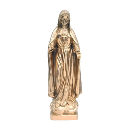 Original Hand-Painted Fiberglass Statue of Our Lady of Fatima | Val Gardena Sacred Art