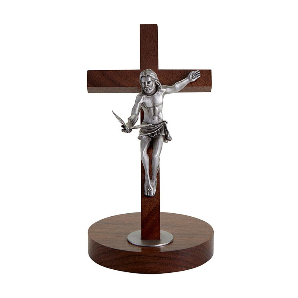11" Walnut Gift of the Spirit Crucifix Style JC6091E